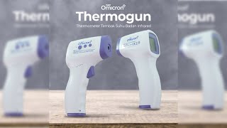 Pratinjau video produk TaffOmicron Thermogun Thermometer Tembak Suhu Badan Infrared - AD801