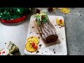 क्रिसमस चॉकलेट लॉग | Christmas Chocolate Log | Christmas Special | Sanjeev Kapoor Khazana