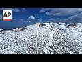 Snow on Greeces mountains has fallen by nearly 60% over last 40 years, study shows