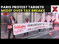 France Protest LIVE | Protesters Rally Outside MEDEF HQ in Paris to Denounce Corporate Tax Breaks