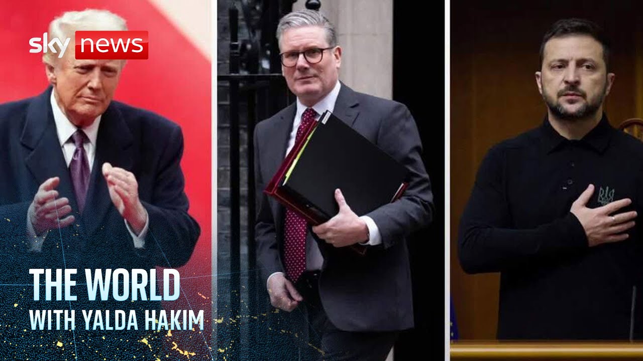 Starmer meets Trump amid Ukraine tension | The World with Yalda Hakim