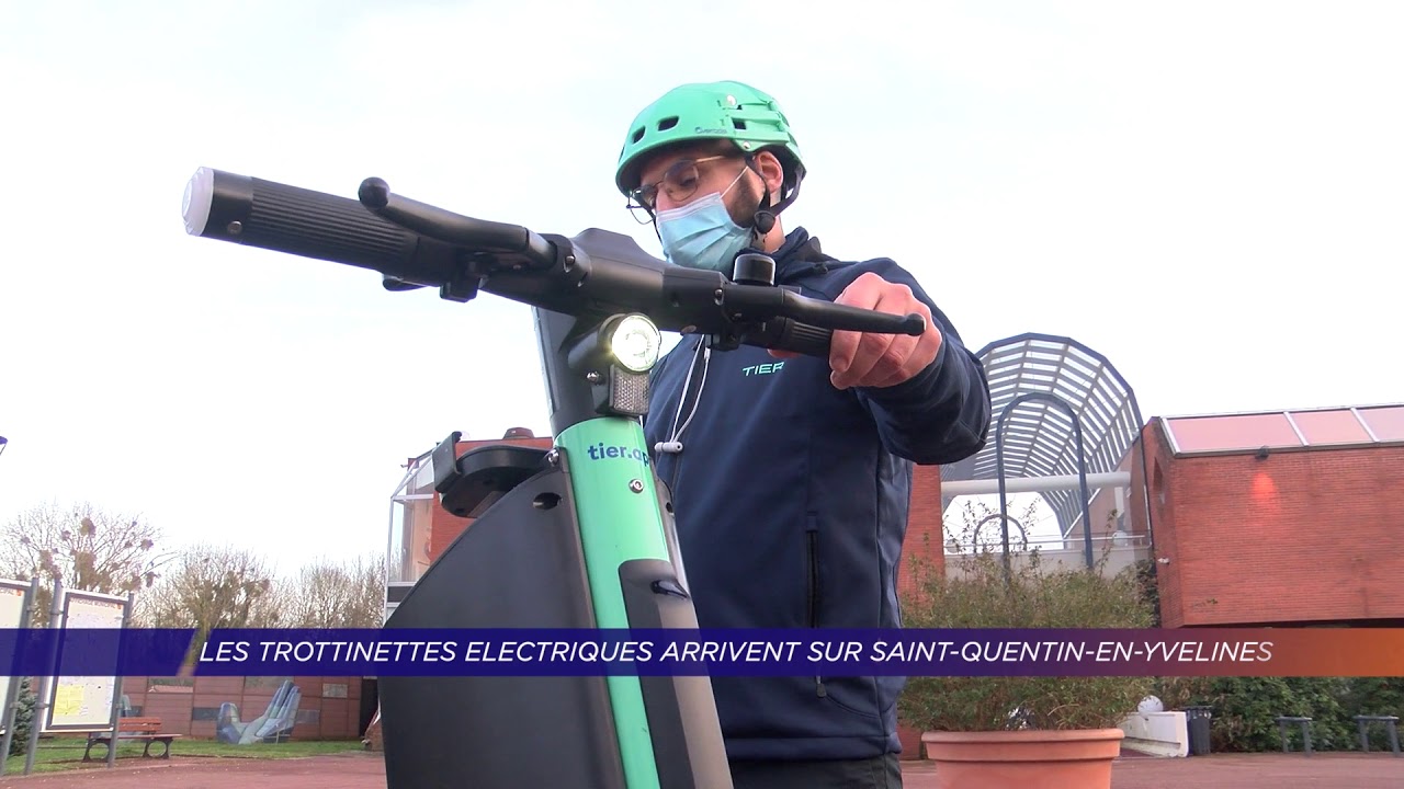 Yvelines | Les trottinettes électriques arrivent sur Saint-Quentin-en-Yvelines !