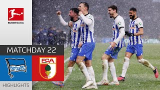 Crucial 3 Points For Hertha | Hertha BSC — FC Augsburg 2-0 | Highlights | MD 22 – Bundesliga 22/23