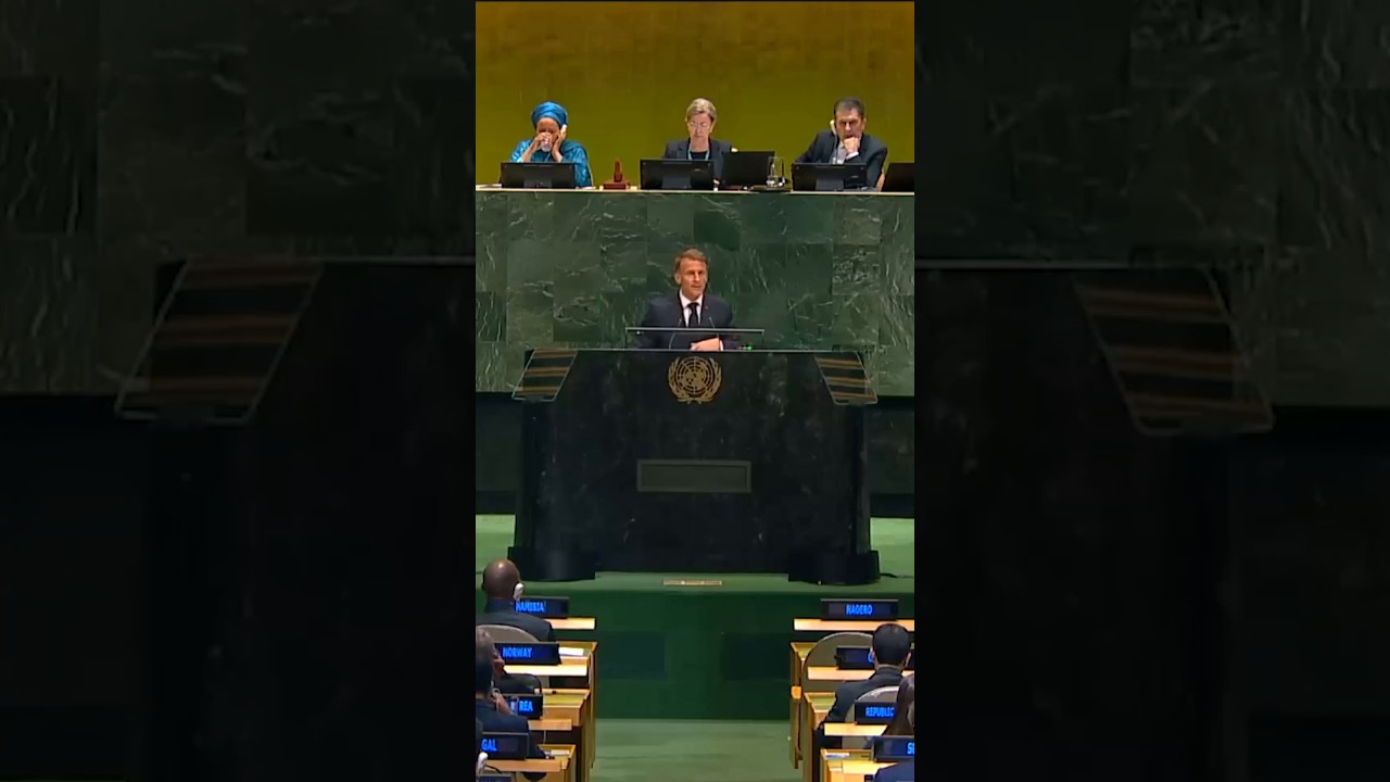 Le discours d’Emmanuel Macron à l’Assemblée générale de l’ONU