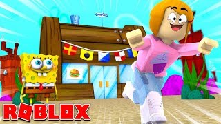 Roblox Escape Kfc Obby With Molly - roblox escape the krusty krab and spongebob obby