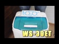 WS-30ET полуавтоматическая стиральная машина - устройство и эксплуатация