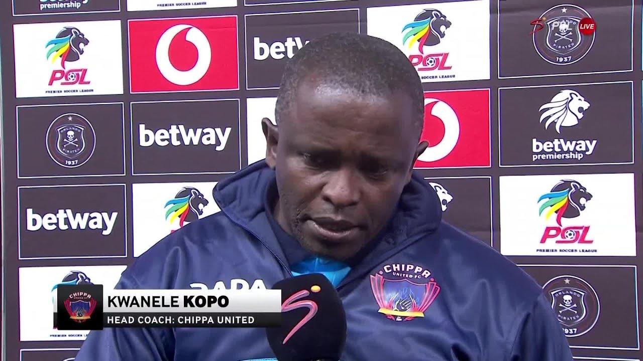 Tactically we shocked Pirates - Kopo | Orlando Pirates v Chippa United | Betway Premiership