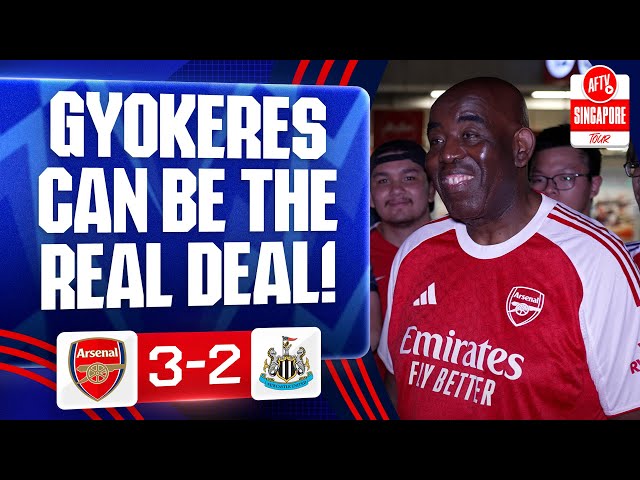 Gyokeres Can Be The Real Deal (Robbie) | Arsenal 3-2 Newcastle