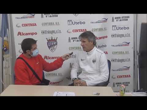 JUAN CARLOS BELTRÁN (Entrenador Utebo) CF Utebo 4-0 CF Calamocha / Jornada 9 / 3ª División