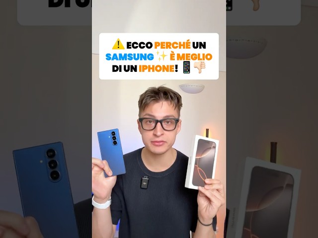 ⚔️ SAMSUNG VS IPHONE: IL VERDETTO