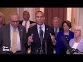 WATCH: Johnson ‘running away’ from negotiating budget because of Epstein files, Schumer says