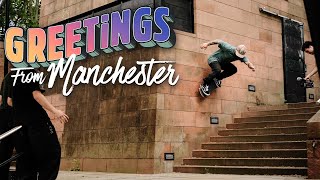 Skateboard scene in Manchester, England