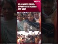 BJP Stages ‘Mataka-Phor’ Protest Over Water Crisis: “Delhi Govt Should Manage Yamuna Water”  - 00:56 min - News - Video