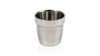 Pratinjau video produk One Two Cups Gelas Bir Stainless Steel 180ML - J070