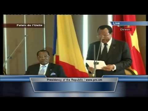 Tête-à-tête Paul Biya - Idriss Deby au Palais de l'Unité, jeudi 22 mai 2014