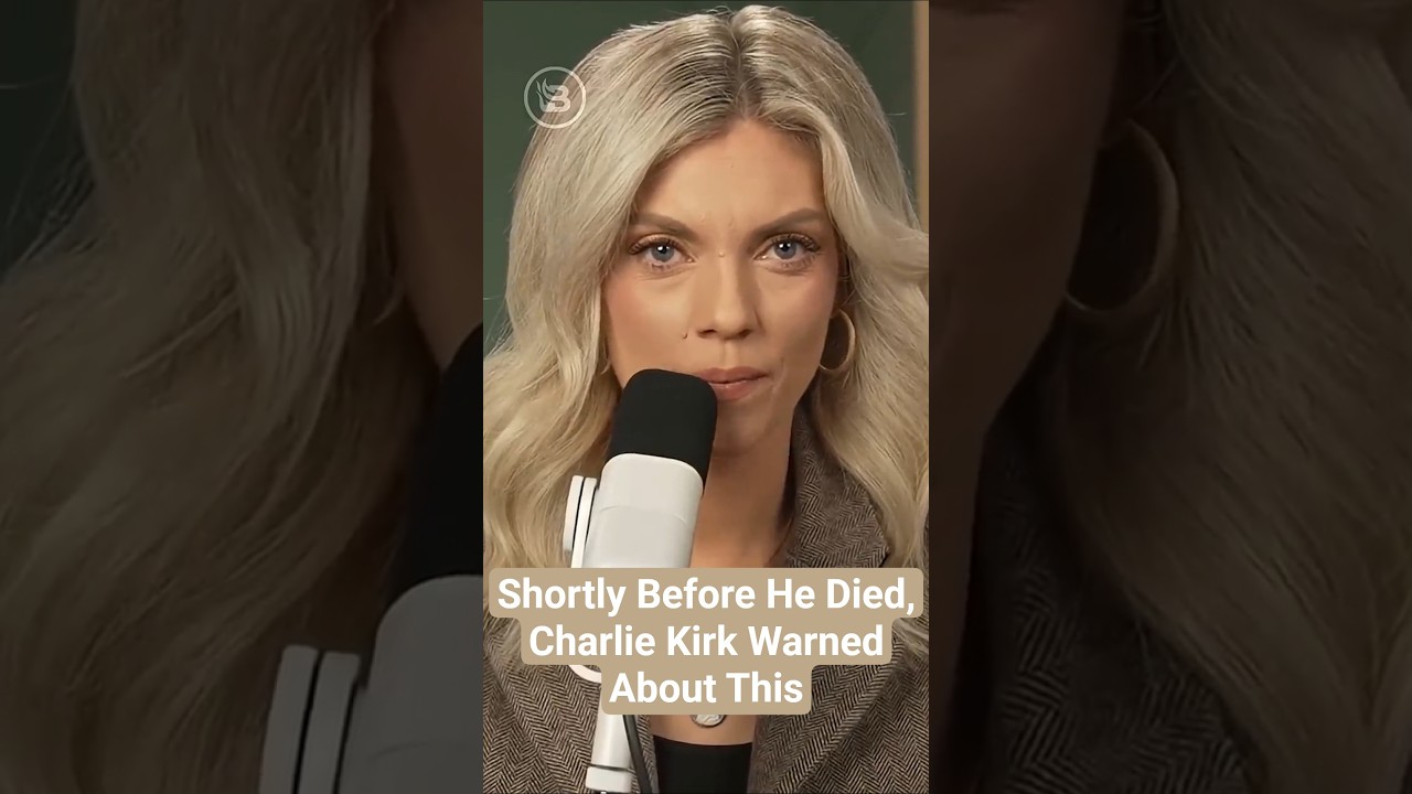Shortly Before He Died, Charlie Kirk Warned About This