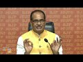 LIVE: Senior BJP Leader Shri Shivraj Singh Chauhan Addresses Press Conference at BJP HQ, Delhi  - 15:01 min - News - Video