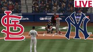 🔴LIVE MLB🔴 ST Louis Cardinals  VS New York Yankees / September 1st/ /MLB THE SHOW/ MLB Envivo