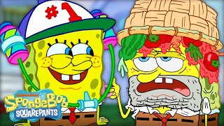 Every Crazy Hat Ever! 🎩 | SpongeBob