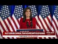 LIVE: Nikki Haley announces she is suspending her presidential campaign | NBC News  - 10:21 min - News - Video