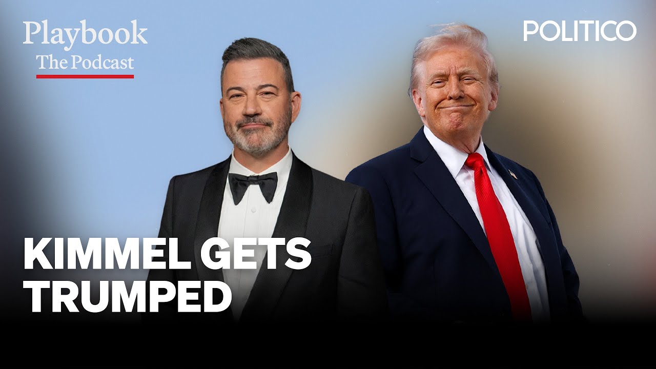Trump’s crackdown comes for Kimmel | The Playbook Podcast