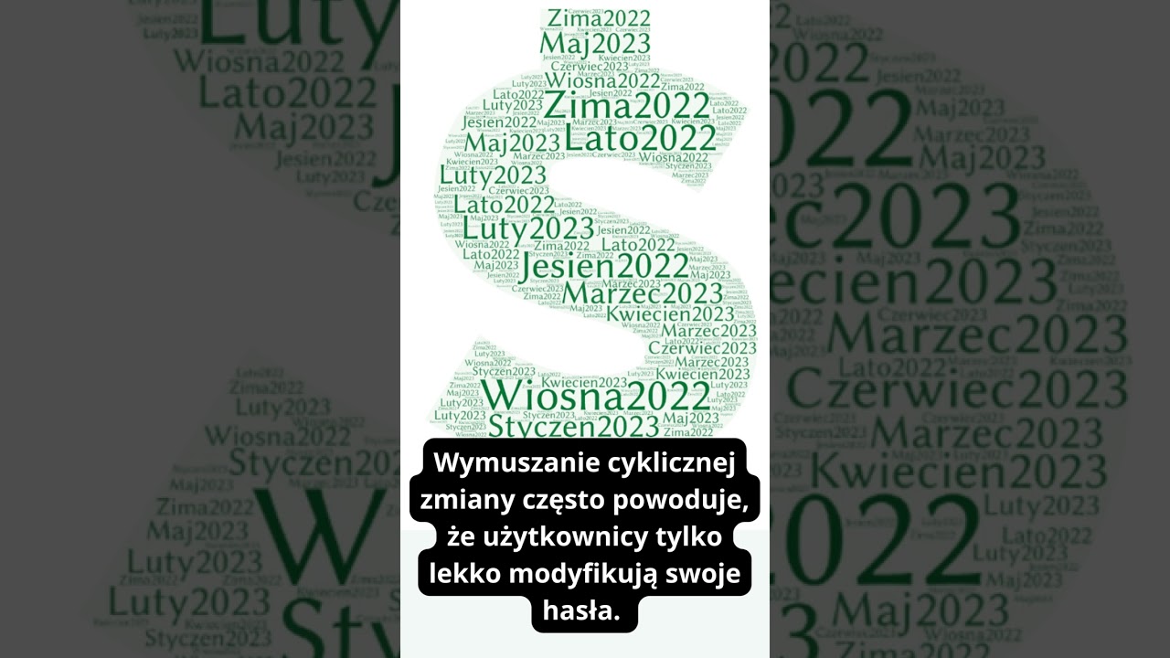 Nie musisz zmieniać haseł co miesiąc