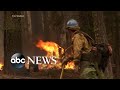 Firefighters battling Yosemite wildfire