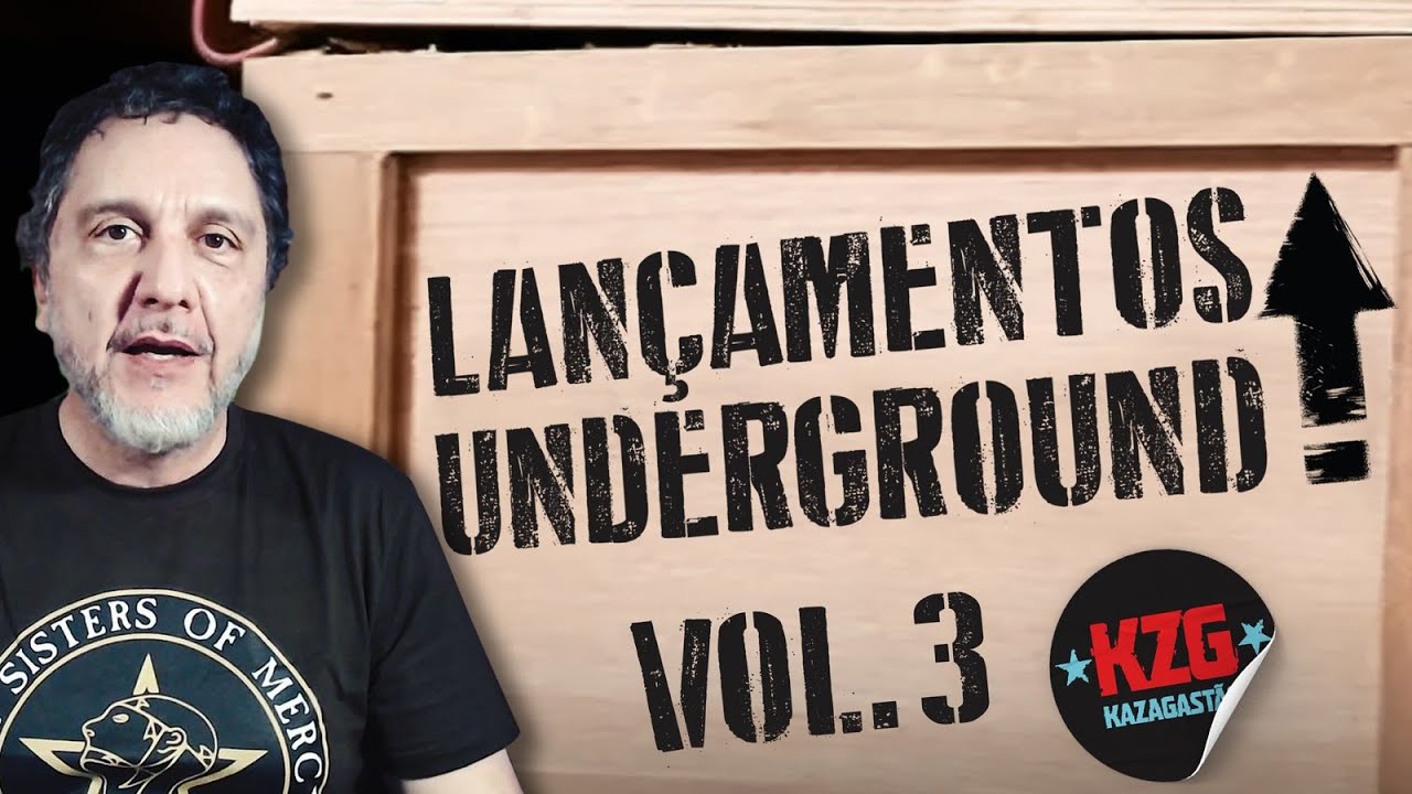LANÇAMENTOS UNDERGROUND (Vol.3) ⭐️ VOCÊ JÁ OUVIU ESSAS BANDAS? ⭐️