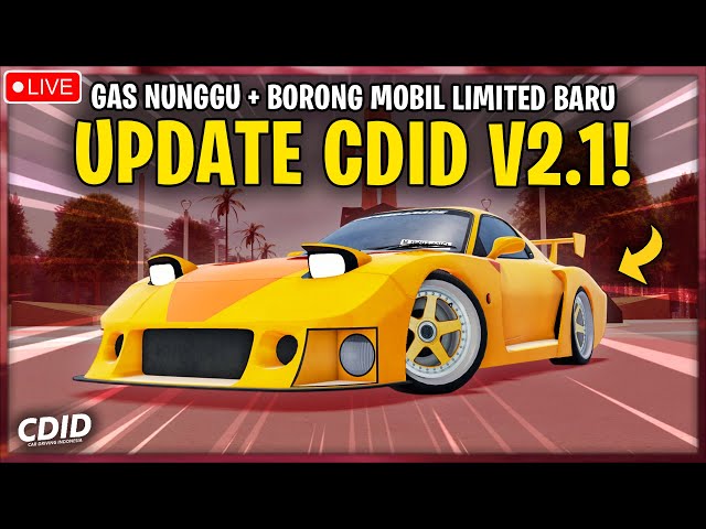 MENUNGGU UPDATE CDID UPDATE V2.1 ! GAS JOIN SINI - Car Driving Indonesia V2.1 Roblox