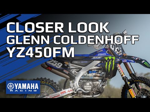 Glenn Coldenhoff's 2021 Yamaha Factory YZ450FM in Detail