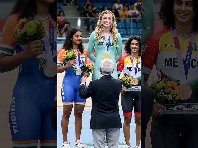 🏅The award ceremony where two bouquets of flowers were given to the silver medalist #beauty #athlete