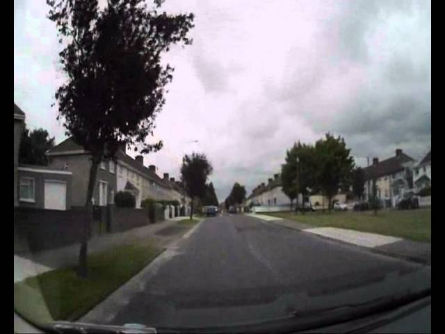 FINGLAS DRIVING TEST ROUTE 3