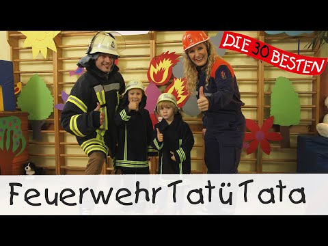 👩🏼 Feuerwehr Tatü Tata - Singen, Tanzen und Bewegen || Kinderlieder