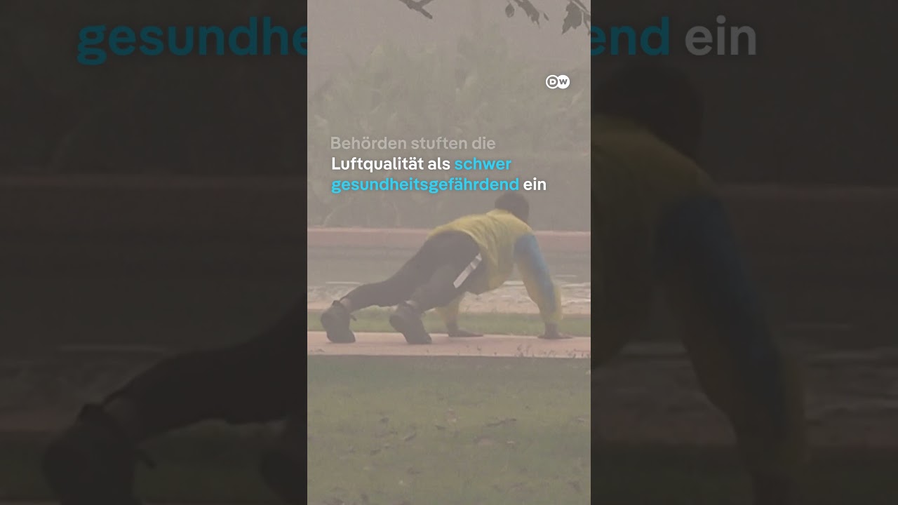 Dunstglocke über Delhi nach Diwali Feuerwerk | DW Nachrichten