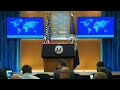 LIVE: State Department briefing with Matthew Miller  - 54:19 min - News - Video