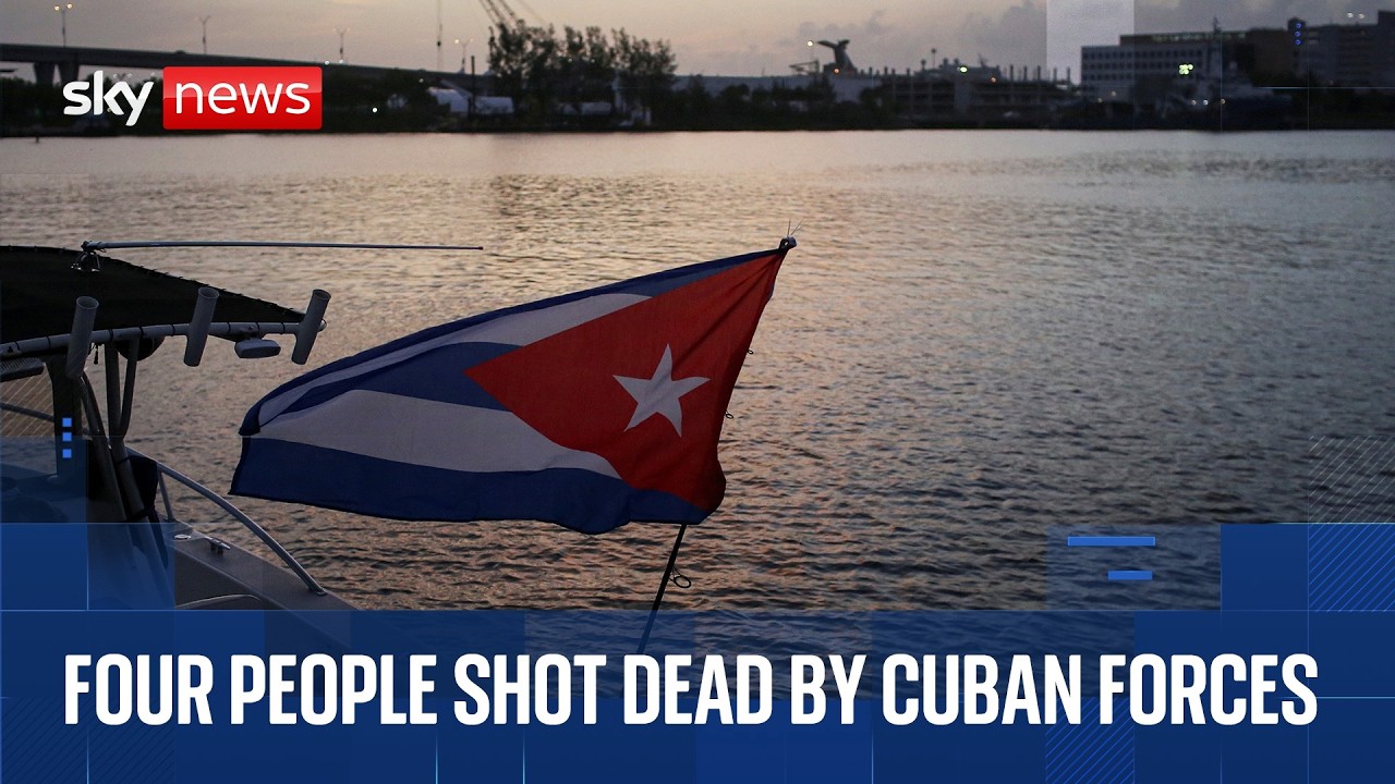 Watch from Havana after Cuban forces kill four people on US-registered speedboat
