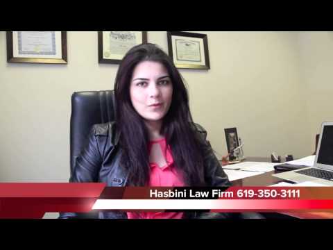 Hasbini Law Firm San Diego Immigration Lawyer 619-350-3111 Top Immigration Attorney with 9.9 Avvo Rating. Arabic, English, French, and Spanish Speaking Staff. Based in San Diego, Chula Vista and El Cajon , Law Offices of Hasbini is a full service immigration law firm specializing in immigrant and non-immigrant visa processing, U.S. permanent residence, green card, working visas, H-1B's, business and investment visas, naturalization, corporate and business immigration, political asylum, as well as deportation and removal matters.