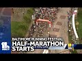 2023 Baltimore Half-Marathon gets underway