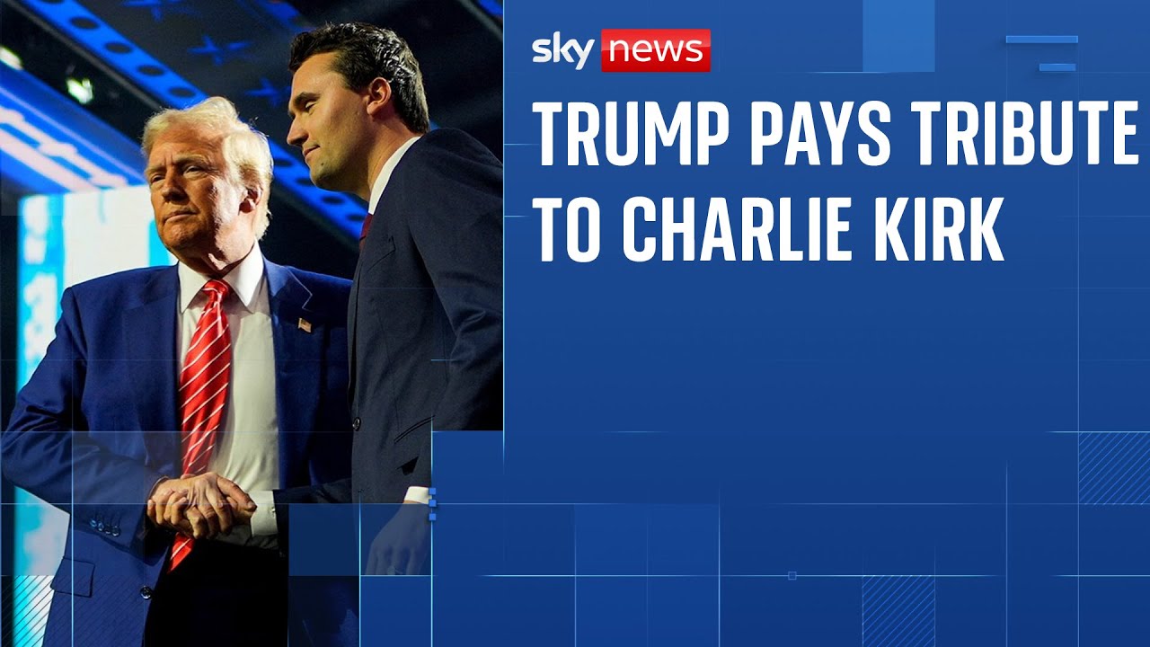 Trump will award Charlie Kirk the presidential medal of freedom