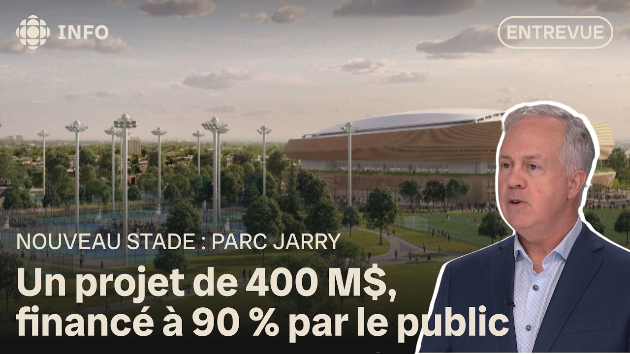 Tennis Canada dévoile les plans du nouveau stade au parc Jarry