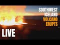 LIVE | Volcano Erupts in Southwest Iceland | News9