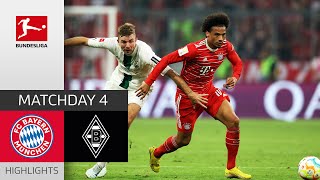 FC Bayern München — Borussia M’gladbach 1-1 | Highlights | Matchday 4 – Bundesliga 202