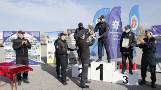Відбулися змагання з контраварійного керування автомобілем серед поліцейських на Кубок ректора ХНУВС