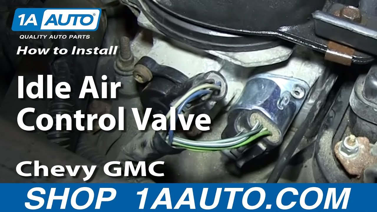 How To Install Replace Idle Air Control Valve 5.7L 1995-99 ... google 1978 chevy starter wiring 