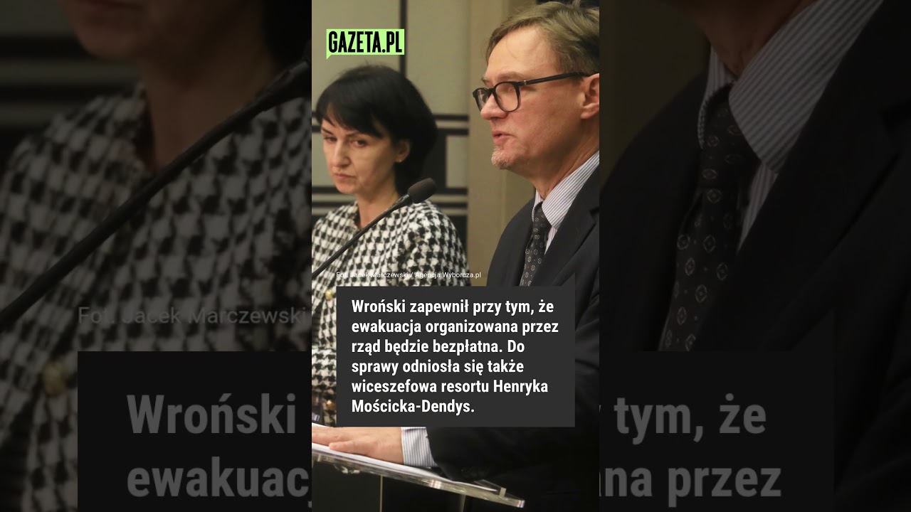 Smerfy zapłacą za ewakuację z Izraela? MSZ się tłumaczy #shorts