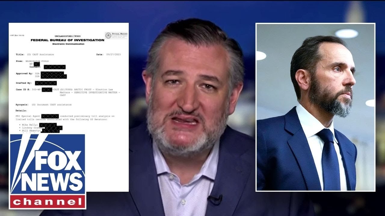 'ALL ABOUT POLITICS': Ted Cruz speaks out over phone records targeted by Jack Smith