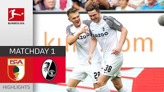 FC Augsburg — SC Freiburg 0-4 | Highlights | Matchday 1 – Bundesliga 2022/23
