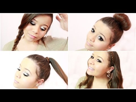 Quick And Easy Hairstyles Krazyrayray