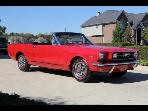 1966 Ford Mustang GT Convertible K Code HiPo Classic Muscle Car for ...