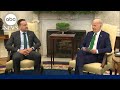 Biden hosts Ireland’s prime minister ahead of St. Patrick’s Day
